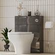 Form Back To Wall Anthracite Toilet Unit