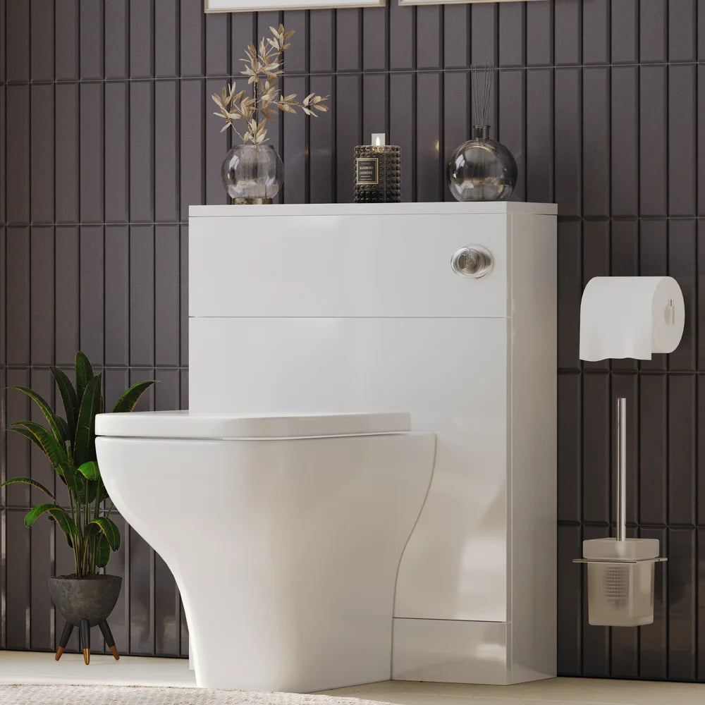 Form 600mm White Back To Wall Toilet Unit