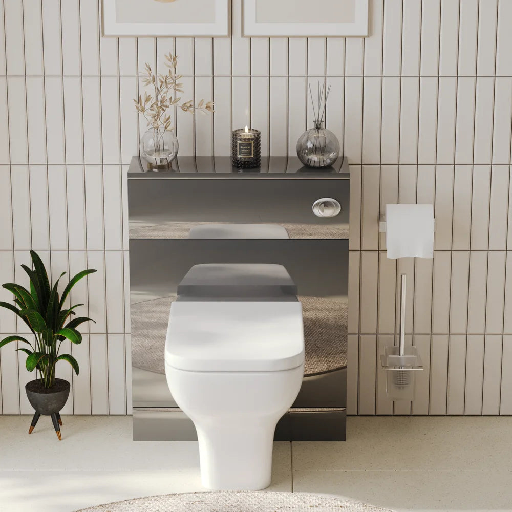 Form Back To Wall Anthracite Toilet Unit