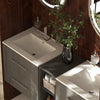 Sonix 1500 Wall Hung Double Basin Vanity Unit Grey