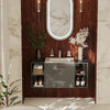Sonix 1170mm Grey Wall Hung 2 Drawer Vanity Unit