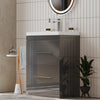 Form 600mm Freestanding Grey Vanity Unit