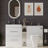 Form 1400mm Freestanding Bathroom Vanity Grey Furniture Set