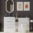 Form 1400mm Freestanding Bathroom Vanity Grey Furniture Set