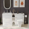 Form 1400mm Freestanding Bathroom Vanity Grey Furniture Set