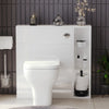 Form 800mm White Back To Wall Combination Unit