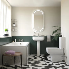 Laguna Square Bathroom Suite — Basin, Pedestal, Bath, Toilet, Taps & Waste