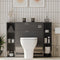 Form 1000mm Grey Back To Wall Toilet Unit with Shelves