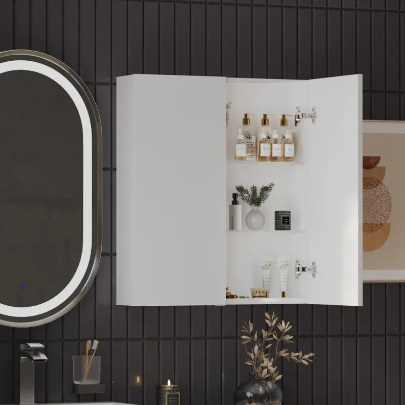 Form 2 Door Cabinet with Glass Shelves