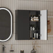 Form 2 Door Cabinet with Glass Shelves