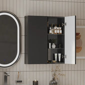 Form 2 Door Cabinet with Glass Shelves