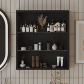 Form Glass Wall Hung Shelf Cabinet