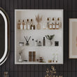 Form Glass Wall Hung Shelf Cabinet