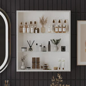 Form Glass Wall Hung Shelf Cabinet
