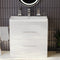 Form 800mm Freestanding White Gloss Vanity Unit