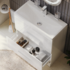 Form 800mm Freestanding White Gloss Vanity Unit