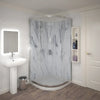 900mm x 900mm Standard Height 2 Door Quadrant Radiant