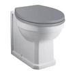 Fitzroy back to wall pan in comfort height, traditional styling with raised seat for easier sitting and standing