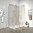 300mm Wetroom Flipper Panel Radiant