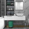 Jivana 1200mm Wall Hung White Single Countertop Vanity Unit