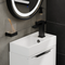 Jivana 400mm White Cloakroom Vanity Unit