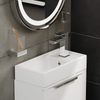 Jivana 400mm White Cloakroom Vanity Unit