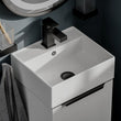 Jivana 325mm White Cloakroom Vanity Unit