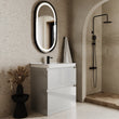 Ashford 800mm Floorstanding Pearl Grey Vanity Unit