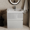 Ashford 800mm Floorstanding Pearl Grey Vanity Unit