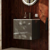 Sonix 600mm Grey Wall Hung Unit
