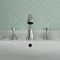 Chester crosshead basin mixer tap for 3 tap hole installation in chrome, traditional heritage design