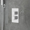 Square Shower Valve Twin 2 Way Ribble