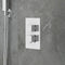 Square Shower Valve Twin 2 Way Ribble
