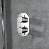 Round Shower Valve Tweed