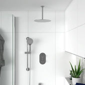 Round Shower Arm Ceiling Tweed
