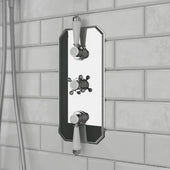 Traditional Shower Valve Triple 3-Way 38 Stop Carmel