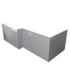 1700mm L Shape MDF Front Bath Panel