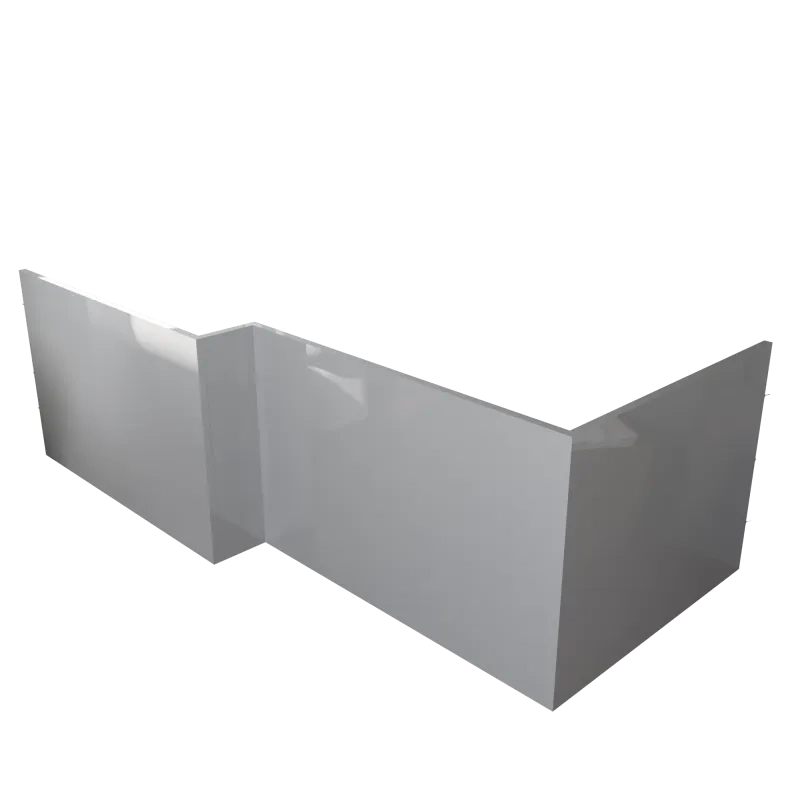 1700mm L Shape MDF Front Bath Panel