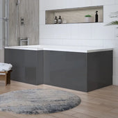 700mm L Shape End Bath Panel