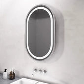 Alani Oval Mirror with Lights