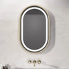 Alani Oval Mirror with Lights