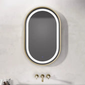 Alani Oval Mirror with Lights