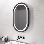 Alani Oval Mirror with Lights