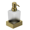 Frosted Glass Soap Dispenser Slade
