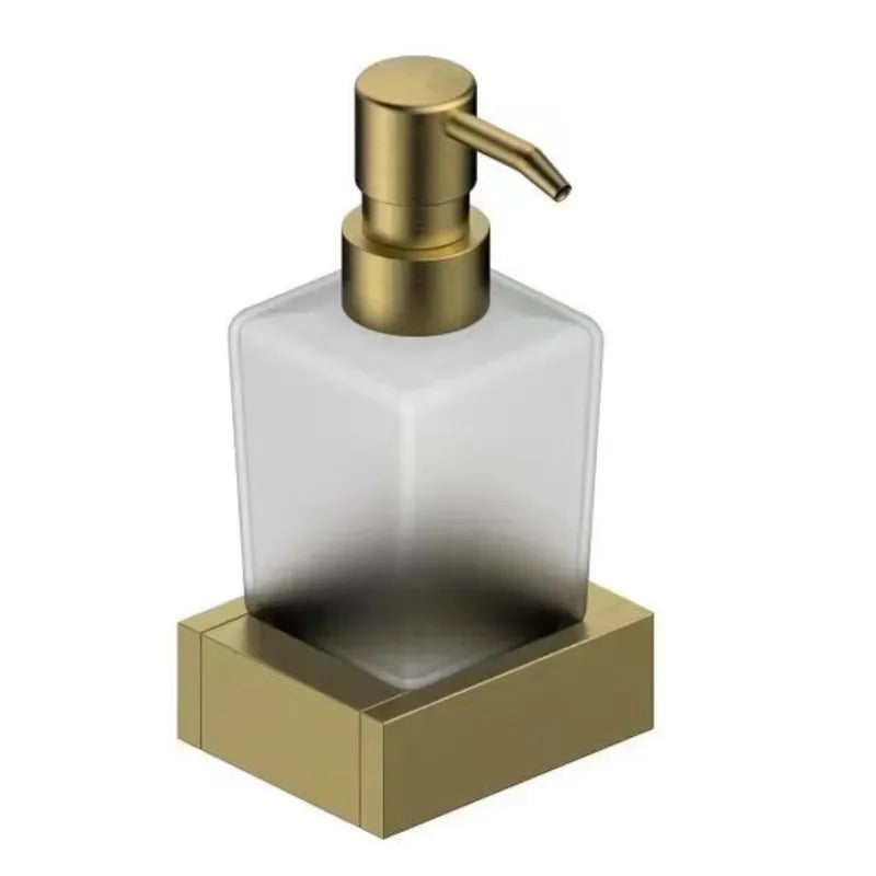 Frosted Glass Soap Dispenser Slade