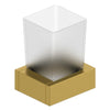 Tumbler Holder with Frosted Glass Cup