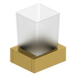 Tumbler Holder with Frosted Glass Cup