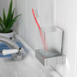 Tumbler Holder with Frosted Glass Cup