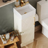 Celeste Diamond 325 Buttermilk Cream Vanity Unit with Basin