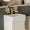Celeste Diamond 325 Buttermilk Cream Vanity Unit with Basin